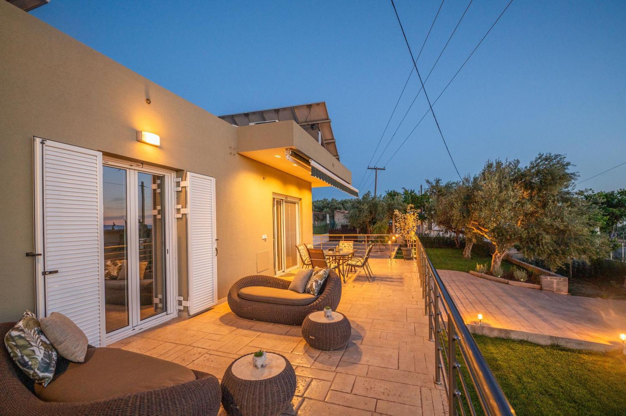 فيلا Thea Seaview Luxury Living كالاماتا المظهر الخارجي الصورة